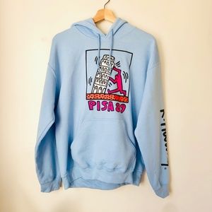 Keith Haring Pisa '89 Hoodie Sweatshirt